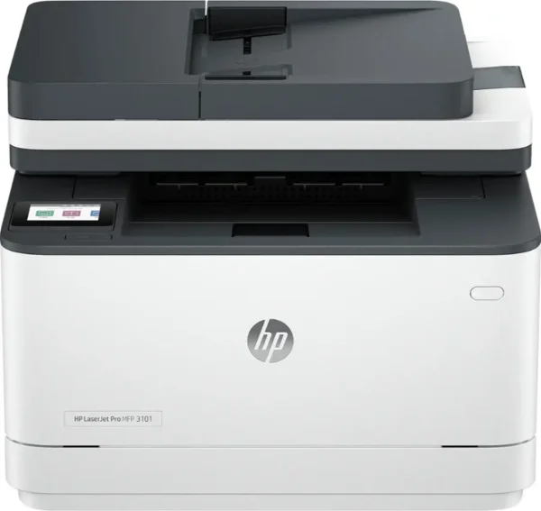 HP - LaserJet Pro MFP 3101sdw Wireless Black-and- All-in-One Laser Printer - White